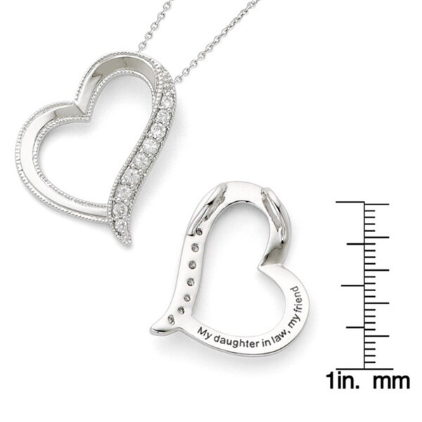 sterling silver daughter in law necklace