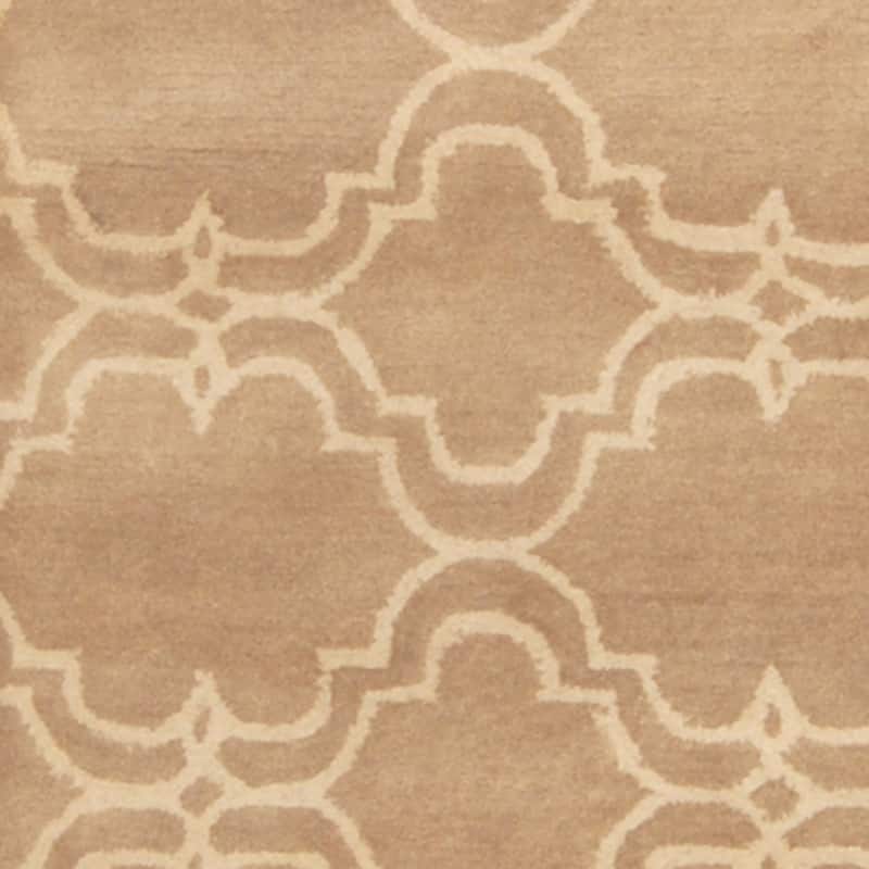 Handmade Tibetan Wool Runner (India) - 2'4 x 12'