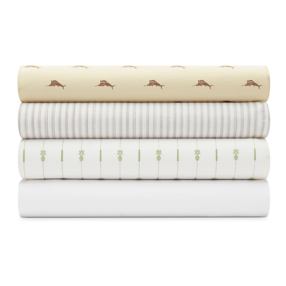 Tommy Bahama Cotton Percale Bed Sheet Sets