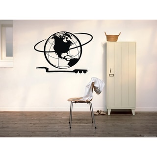 Planet Earth Orbit Wall Art Sticker Decal - Bed Bath & Beyond - 11433102