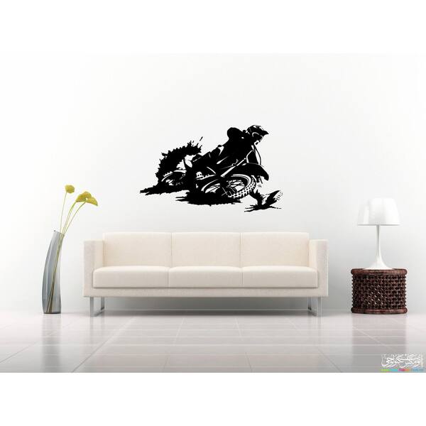 Motorcycle Racing Wall Art Sticker Decal Bed Bath & Beyond 11433121