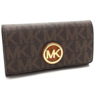 michael kors fulton wallet yellow