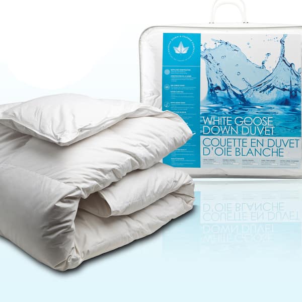 Shop Canadian Down Feather White Goose Down Comforter All