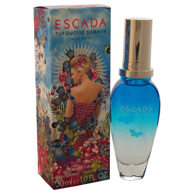Escada limited edition. Escada turquoise summer. эскада туркуаз саммер. escada turquoise summer 30 ml. escada / turquoise.