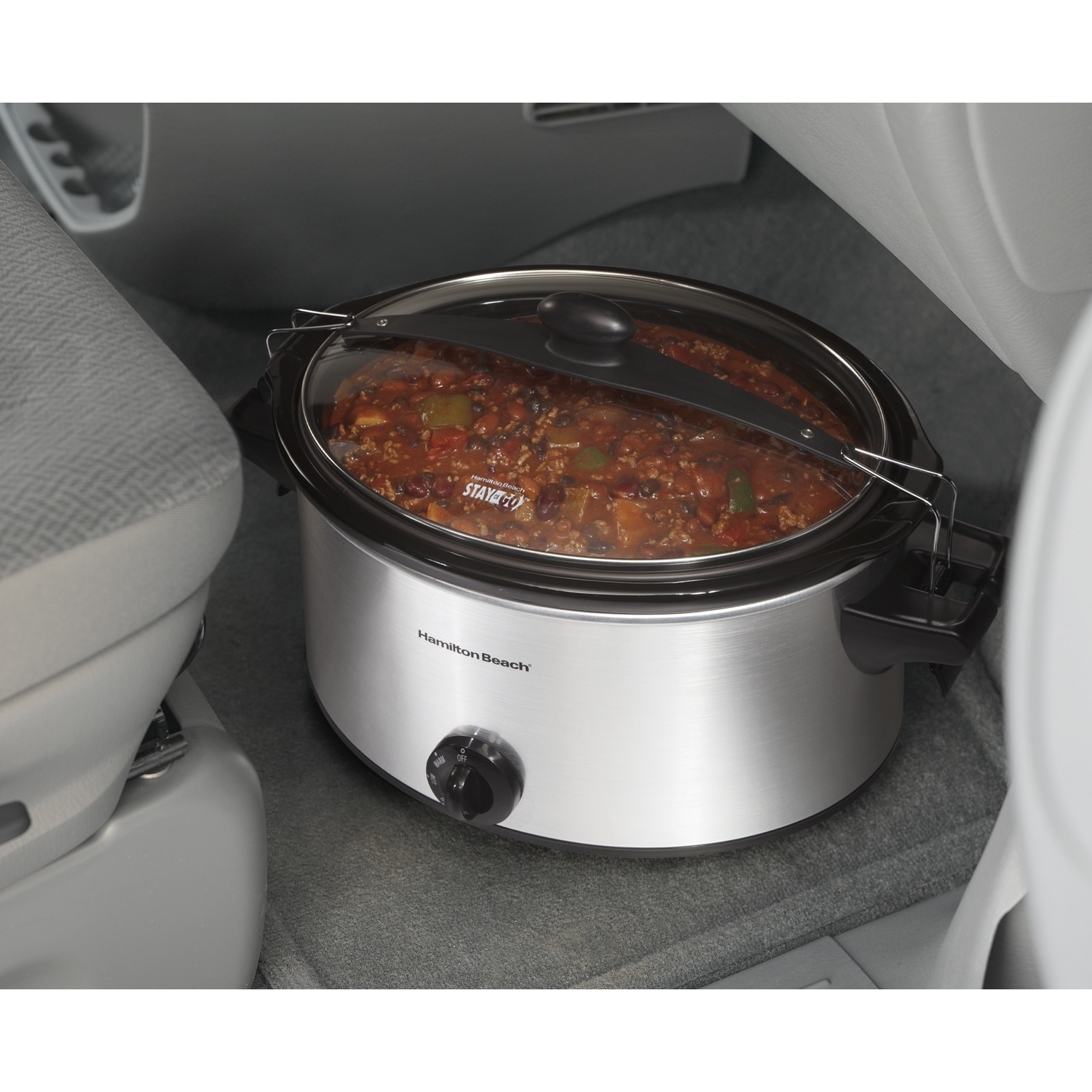 Hamilton Beach Programmable Stay or Go 6 Quart Slow Cooker - On Sale - Bed  Bath & Beyond - 28978468