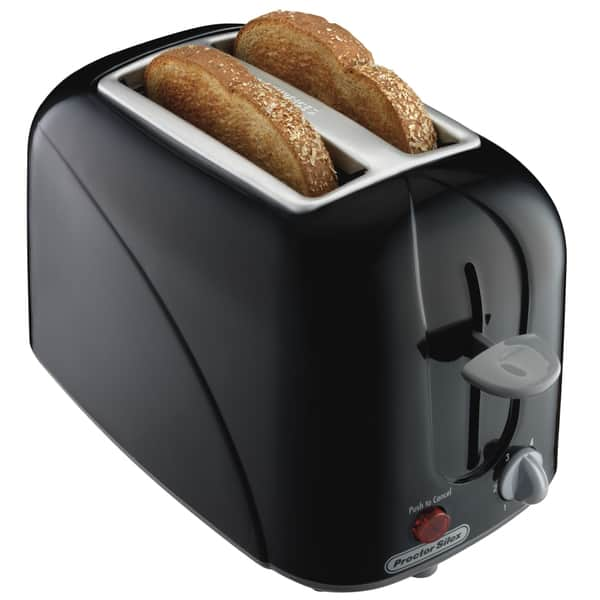 Proctor Silex 2 Slice Toaster - Black