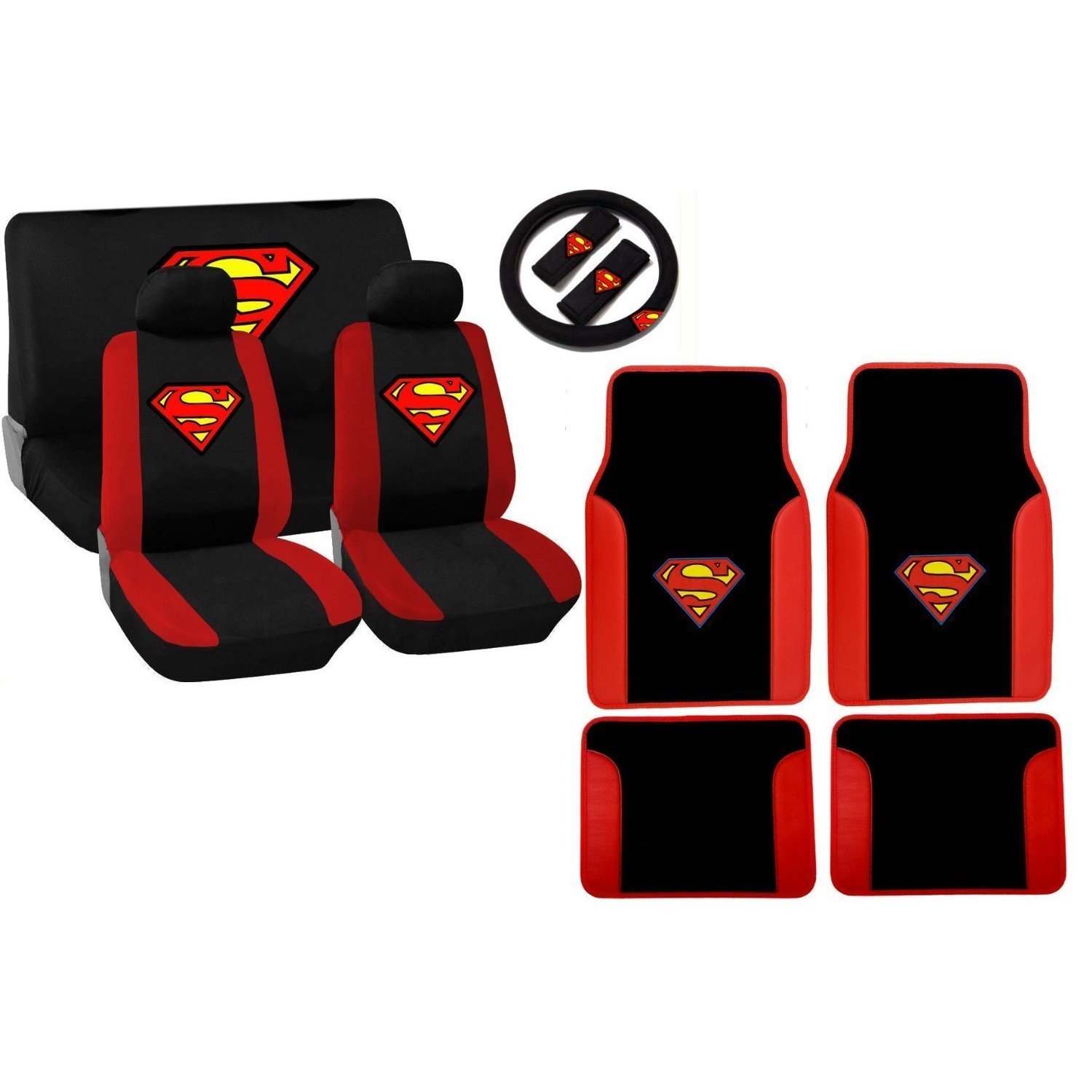 superman seat covers