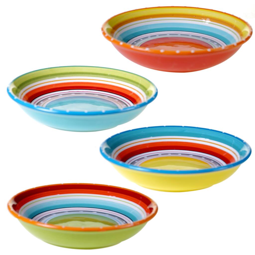 Certified International Mariachi Assorted Soup/Pasta Bowls (Set of 4)