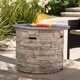 Hoonah Outdoor Circular Fire Table by Christopher Knight Home - Thumbnail 11