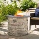 Hoonah Outdoor Circular Fire Table by Christopher Knight Home - Thumbnail 1