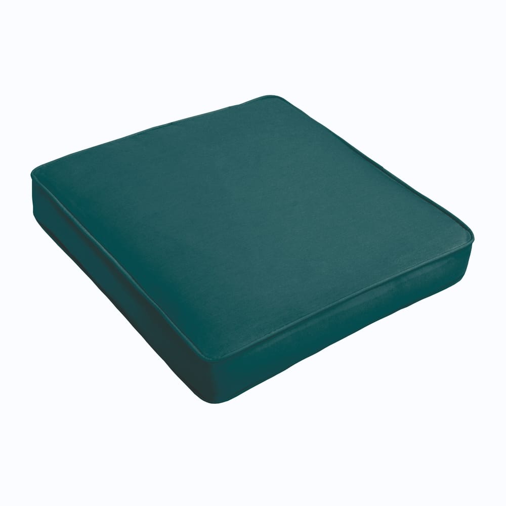 Sorra Home Sloane Teal Square Cushion - Corded