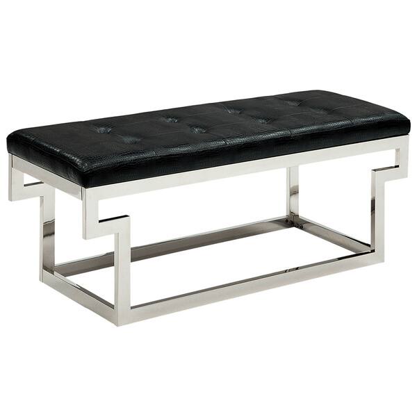 Shop Furniture Of America Jiva Contemporary Small Faux Leather
