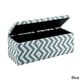 preview thumbnail 3 of 13, Furniture of America Gede Contemporary Fabric Life-top Storage Bench Blue