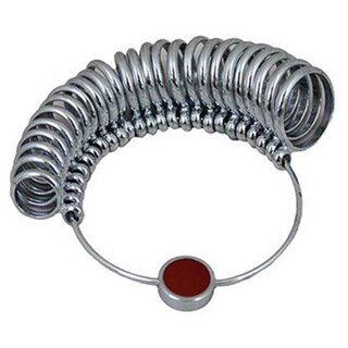 36-Piece Metal Ring Sizer - Check Ring Size at Home