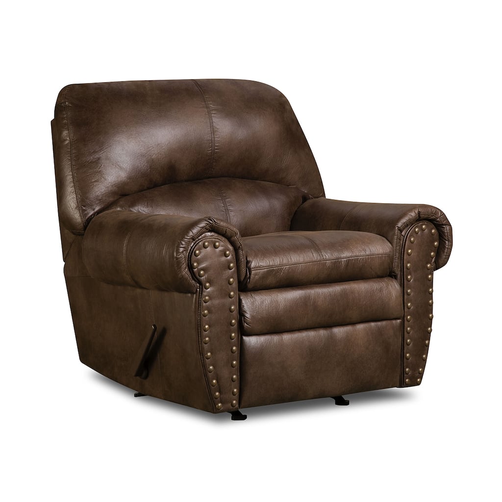 Simmons Upholstery Padre Espresso Rocker Recliner