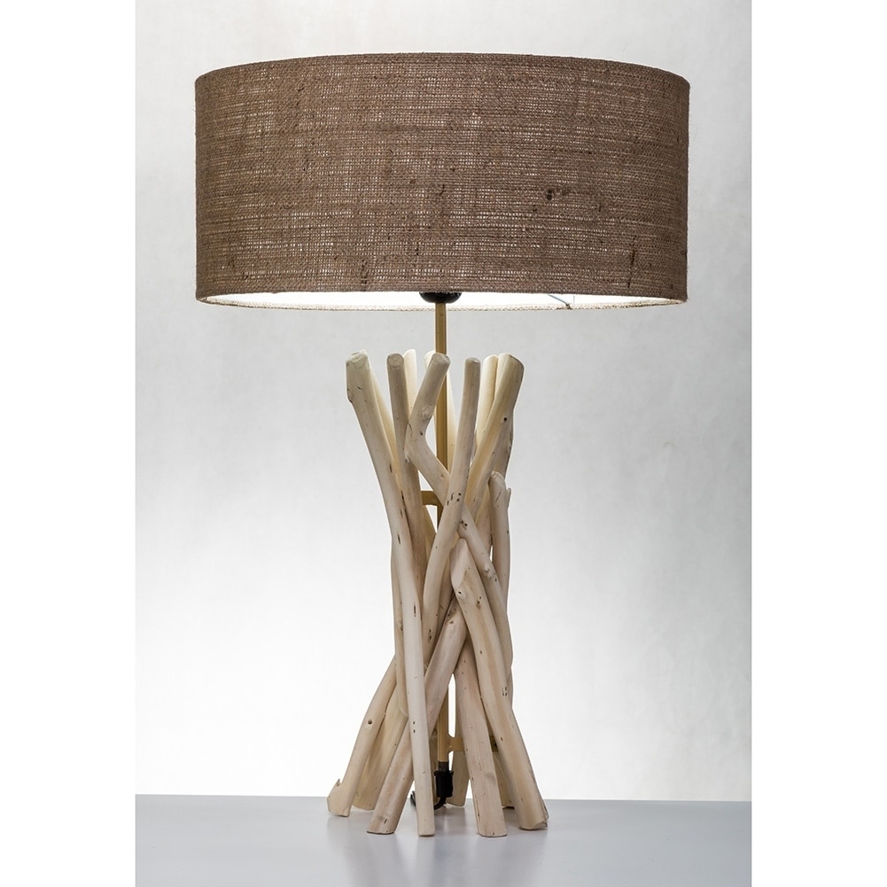 SB Modern Home Nautical Driftwood Table Lamp