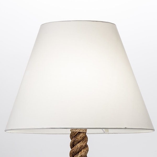 pier rope table lamp