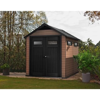 buy wood outdoor storage sheds boxes online at overstock com our