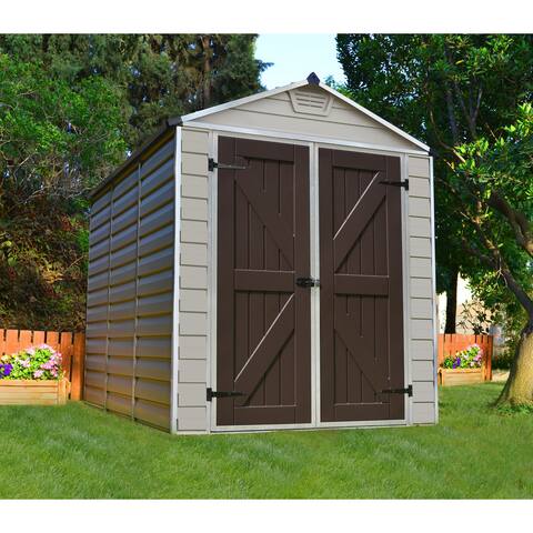 Canopia by Palram Skylight Tan 6ft. x 8ft. Shed - 6 ft x 8 ft