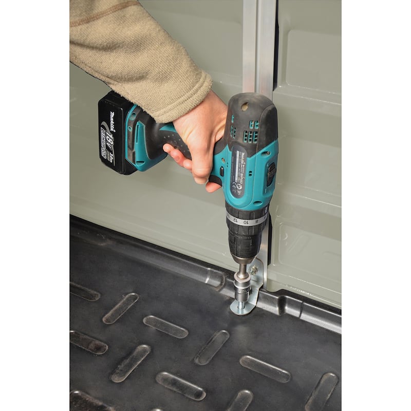 SkyLight 6 ft. x 5 ft. Tan Garden Outdoor Storage Shed - 6 ft x 5 ft