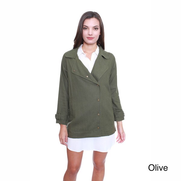 love tree olive jacket