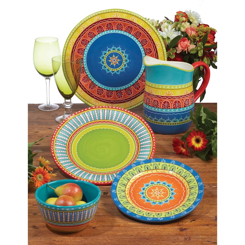 Certified International Valencia Dinner Plates (Set of 4)