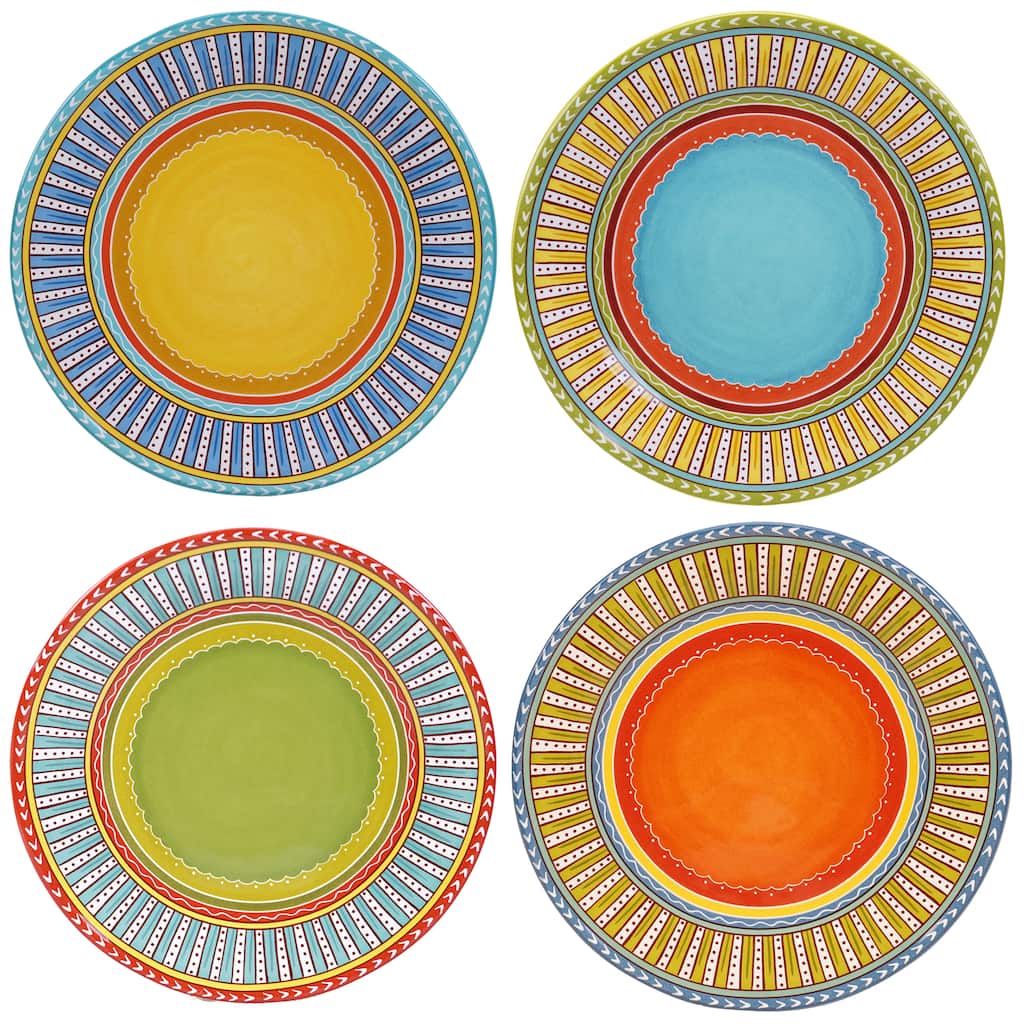 Certified International Valencia Dinner Plates (Set of 4)