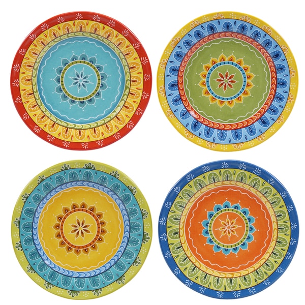 NOVICA 18391 Andean Trio Ceramic Plate