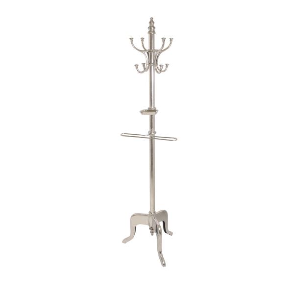 Model 715 Coat Rack Urban Living Stainless Steel Aluminum 70-inch Coat Rack - Bed Bath ...