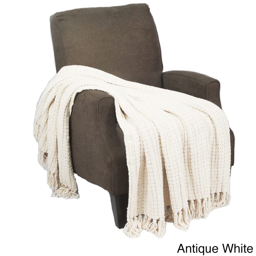 Knitted Tweed Couch Throw