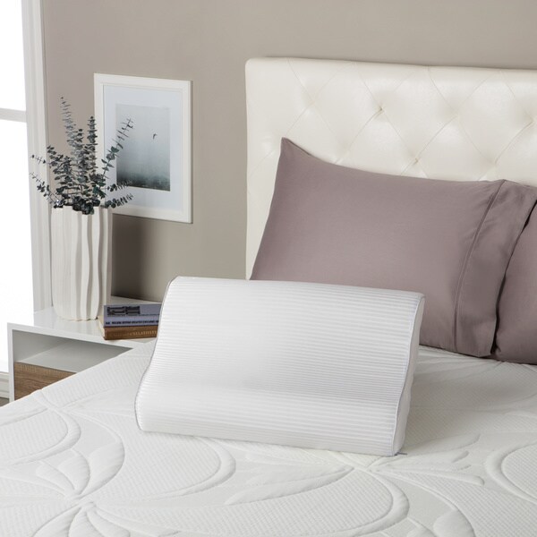 Shop Comforpedic Loft from Beautyrest Contour Memory Foam Pillow - On ...