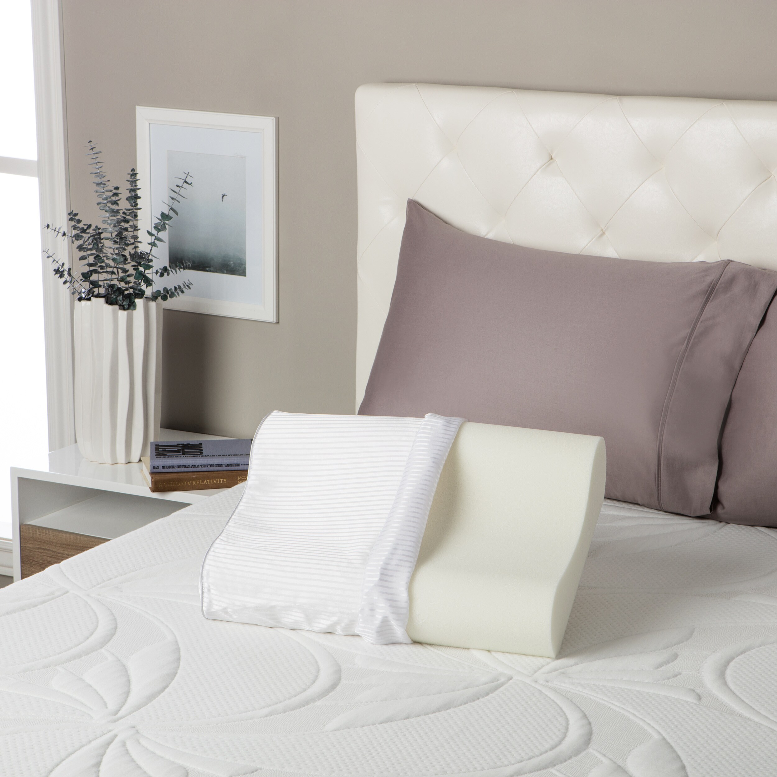 Shop Comforpedic Loft From Beautyrest Contour Memory Foam Pillow