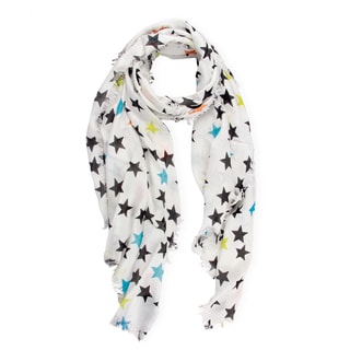 Silk Leaf Printed Scarf (Indonesia) - 14790814 - Overstock.com Shopping ...