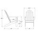 Cambridge Casual Alston Adirondack Chair - Thumbnail 8