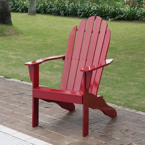Adirondack Chairs Mahogany Home Goods Discover Our Best Cambridge Casual Alston Adirondack Chair Red