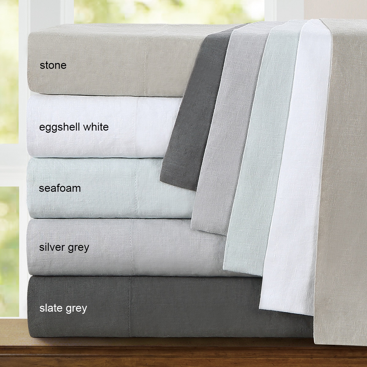 Set of 7 Towels (Slate) from Lincove