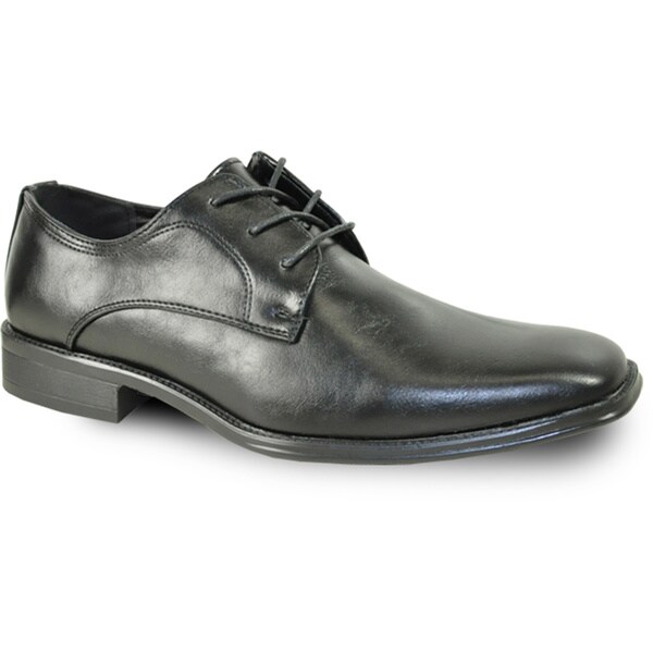 BRAVO Men Dress Shoe MILANO-4 Oxford Black