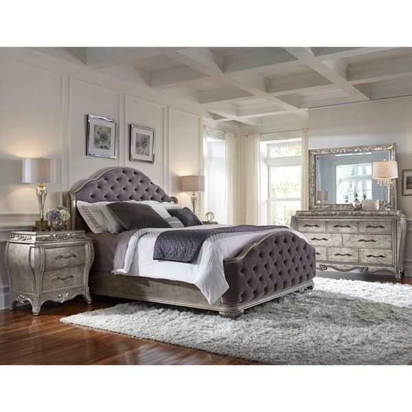 Anastasia 5 Piece Queen Size Bedroom Set Overstock 11455306