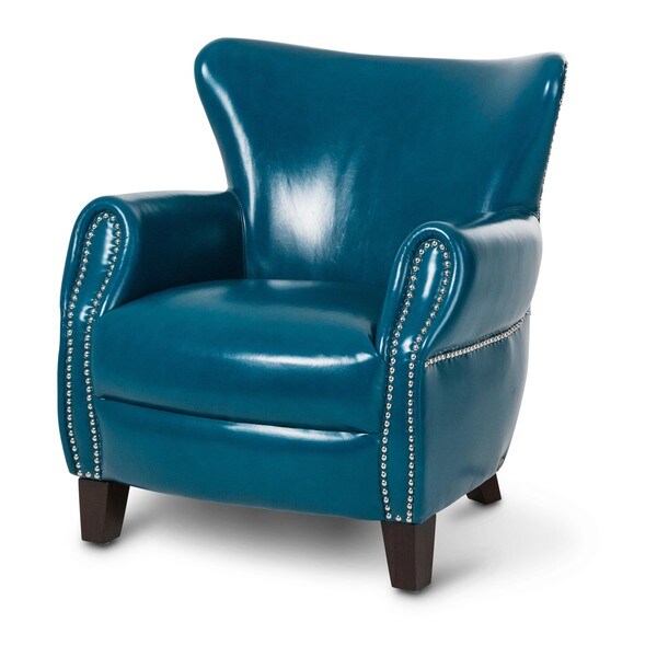 Bladon Leather Accent Chair In By Michael Amini Free Shipping Bladon Leather Accent Chair In By Michael Amini