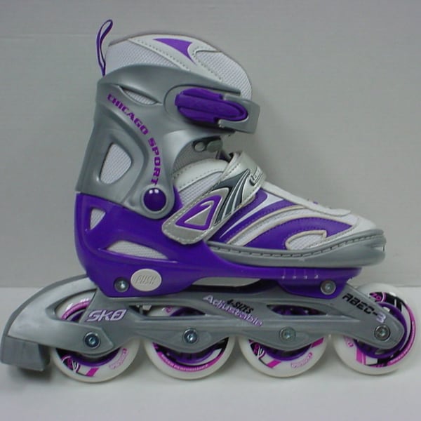 Chicago Skate Blazer Girls Adjustable Inline Skates Free Shipping