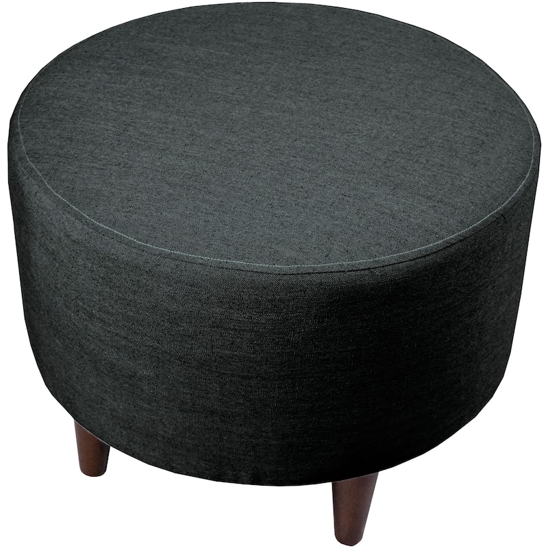 Sophia Allure Round Upholstered Ottoman