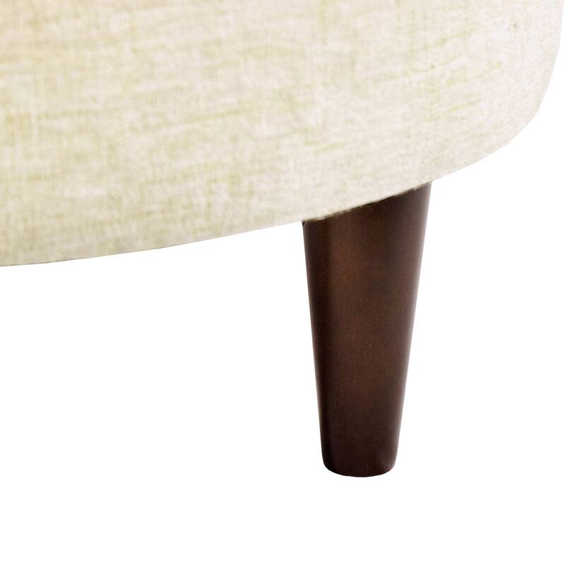 Sophia Atlas Round Upholstered Ottoman