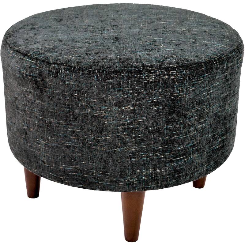Sophia Atlas Round Upholstered Ottoman
