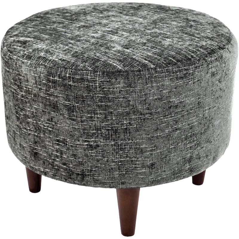 Sophia Atlas Round Upholstered Ottoman