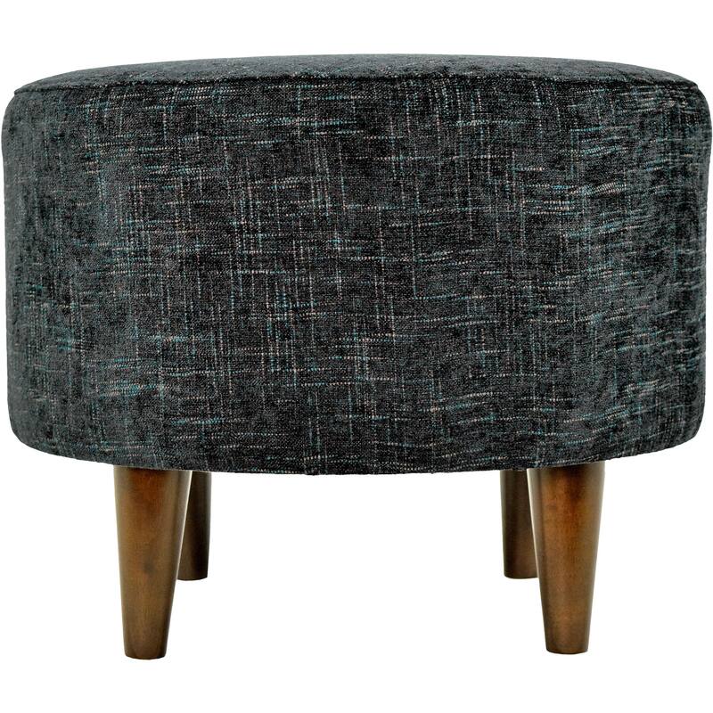 Sophia Atlas Round Upholstered Ottoman