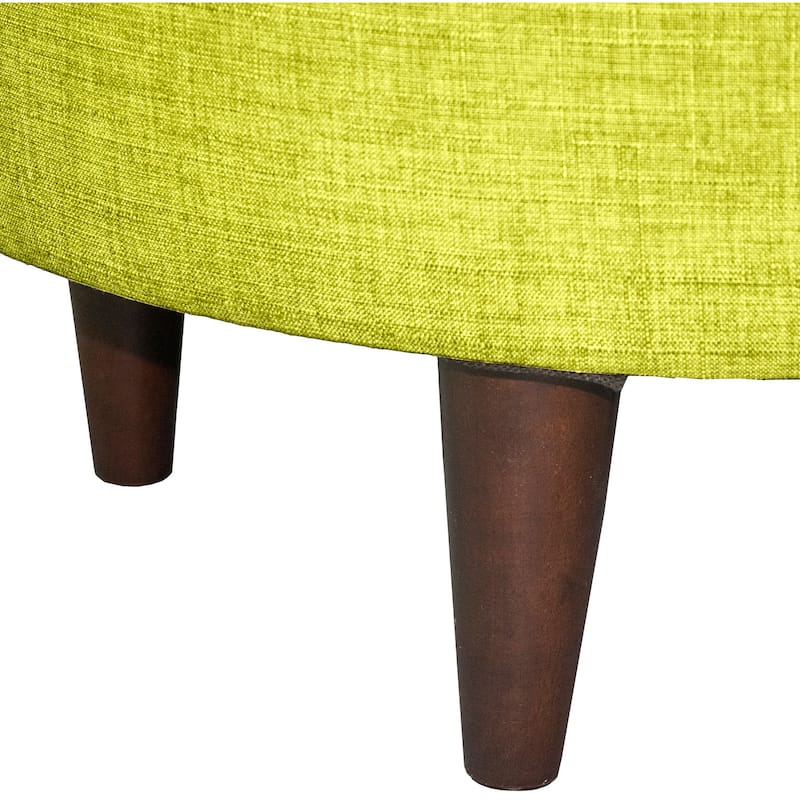 Sophia Bennett Round Upholstered Ottoman