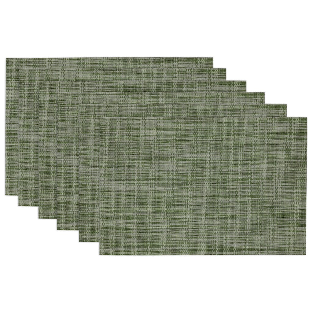 Grey Tonal Tweed Placemats (Set of 6)
