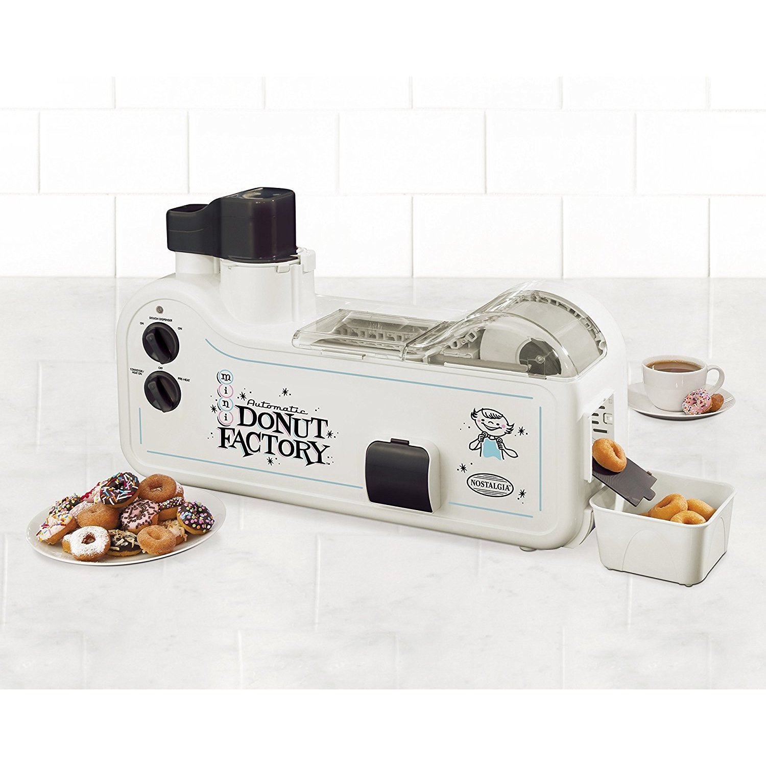 Nostalgia MDF200 Automatic Mini Donut Factory - Bed Bath & Beyond