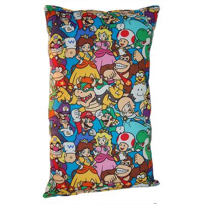Lillowz Nintendo Super Mario Bros Reversible 9 x 16-inch Rectangular Throw Pillow