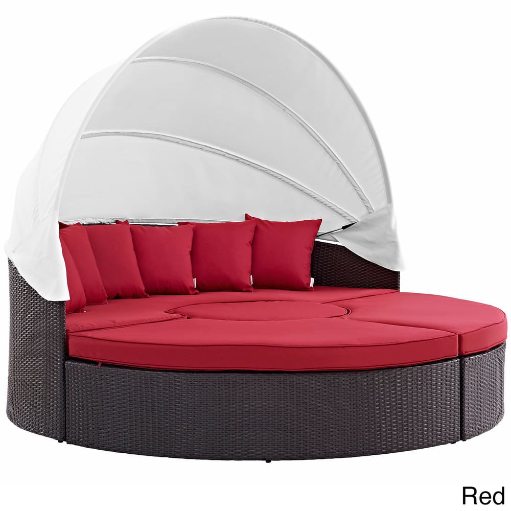 Convene 86-inch Canopy Outdoor Patio Daybed